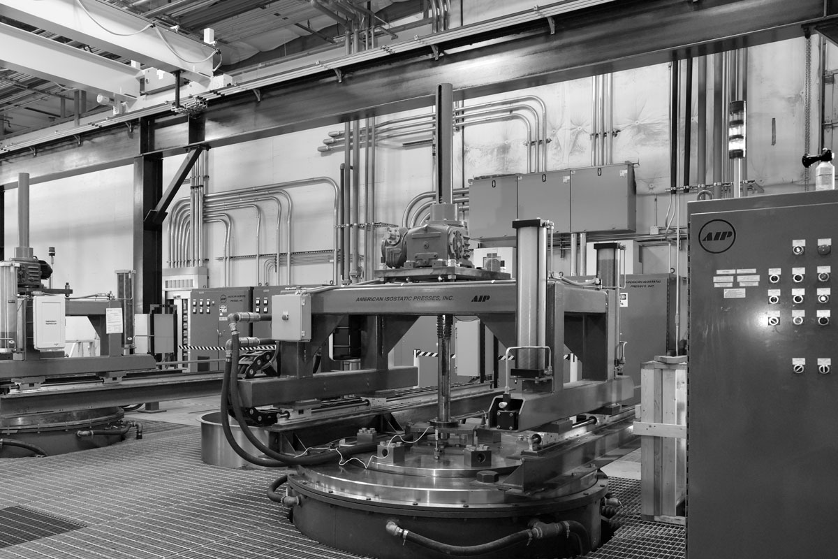 Hot Isostatic Pressing Machines at Kittyhawk Facility